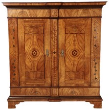 Antiker Biedermeier Schrank um 1834 Esche