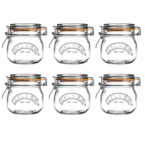 Kilner rund glas - rund,