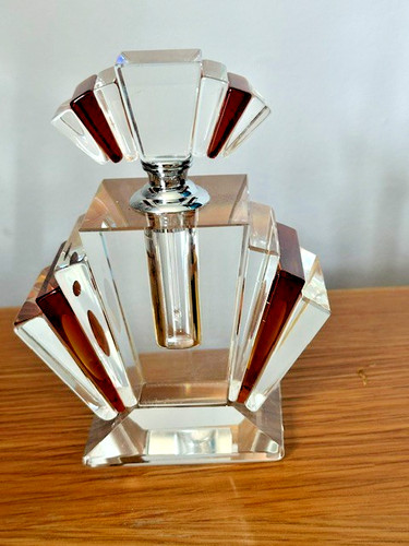 Art deco glas parfum - deco,