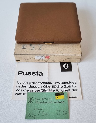 Tolle leder zigarettenetui von - leder,