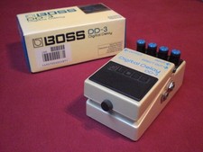 Vintage Digital Delay Boss DD-3 Blue Label Made in Japan mit Ovp
