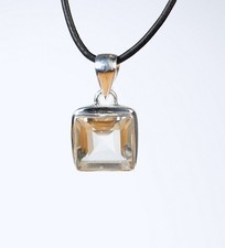 Grüner Amethyst Anhänger /