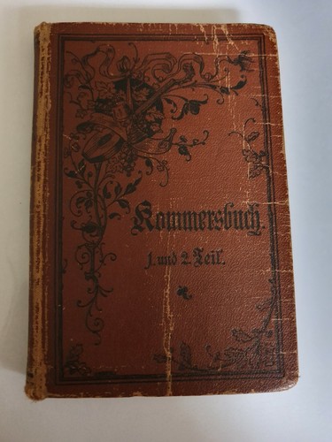 Kommersbuch 1897 - kommersbuch,