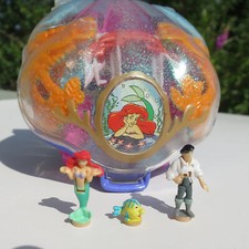 Mini Polly Pocket DISNEY The Little Mermaid Playcase ?% Komplett ?Meerjungfrau