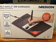 MEDION USB-Grafiktablett 30,7 cm/12,1" ultraflach komplett m. CD Stift USB Kabel