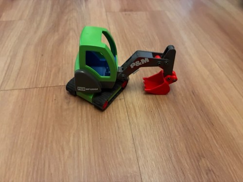 Playmobil mini kettenbagger - playmobil, mini-kettenbagger