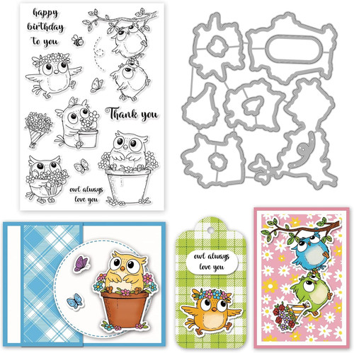 Silikon stempel set - silikon-stempel-set, mit