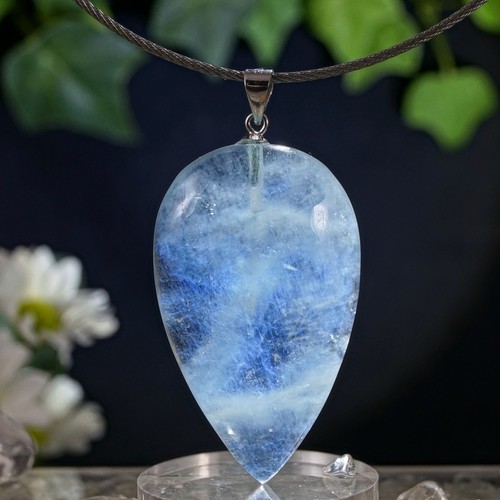 Aquamarin anhänger silber - anhänger, 925