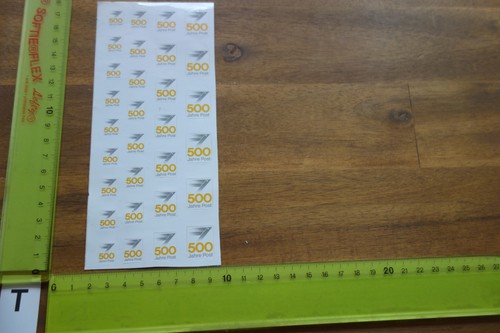Alter aufkleber deutsche post - alter,