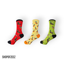 Lustige Enten Socken – Bunte Tiermotiv Socken für Unisex - Geschenkidee