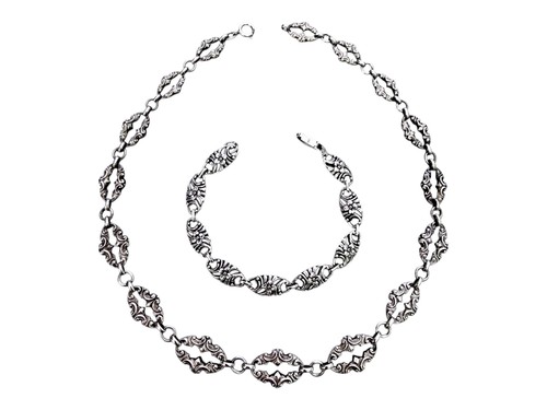Vintage 835 silber barock - 835, set