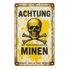 Achtung Minen Hinweis