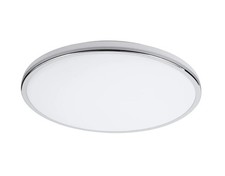 LIVARNO home LED-Wand-/Deckenleuchte, mit Dekoring Chromoptik Ø 33,2cm *B-Ware