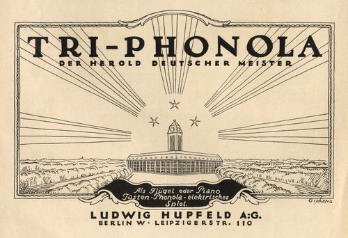 Tri phonola selbstspielendes - tri,