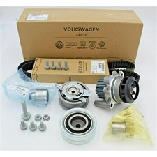 Original Zahnriemensatz 03L198119F + Wasserpumpe TDI + 4 Kurbelwellenschrauben