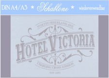 Schablone-Vintage-Shabby-A4-A3