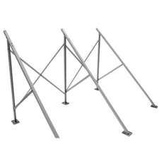 Flachdachaufständerung 45°