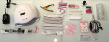 Starterset Nagelstudio Gel Set - UV-Lampe - Nageldesign - elektrische Nagelfeile