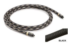 Viablue -H-FLEX- HighEnd Toslinkkabel - Digital - optisch Audio - T8 - Black