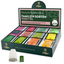 FAMILY Mischbox mit 12 Sorten EILLES Teebeutel speziell für die Familie
