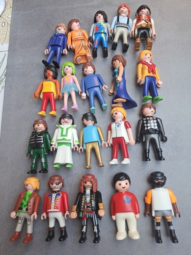 Playmobil 20x figuren - figuren, querbeet