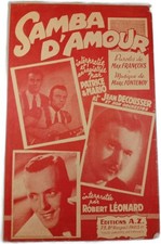 Samba d'amour Max François