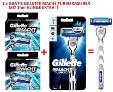 24 + 1 Gillette Mach3 Turbo