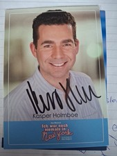 Autogrammkarte Kasper Holmboe - Musical (Ich War Noch Niemals In New York)