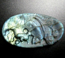 Labradorit-Amulett "Phönix"