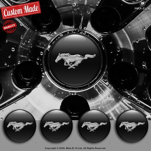 Mustang aufkleber set aus - mustang,