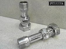 2 x Kühlerventilverlängerungen Universal verstellbar 1/2"" TRV oder 3/4"" Verschluss