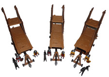 Playmobil Belagerungsturm 3887 mit Ritter & Pferd Zum Aussuchen