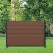 WPC Zaun Set Komplettset