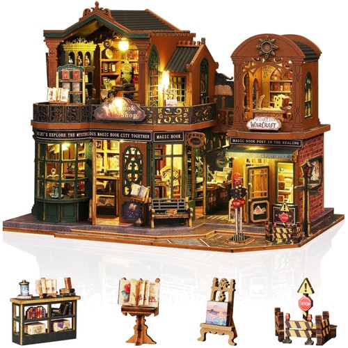 Diy miniatur puppenhaus holz - miniatur,