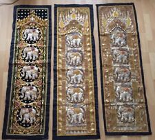 Original Wandteppich aus Thailand, Motiv Elefanten; 146cmx44cm; 80€/ Stück 