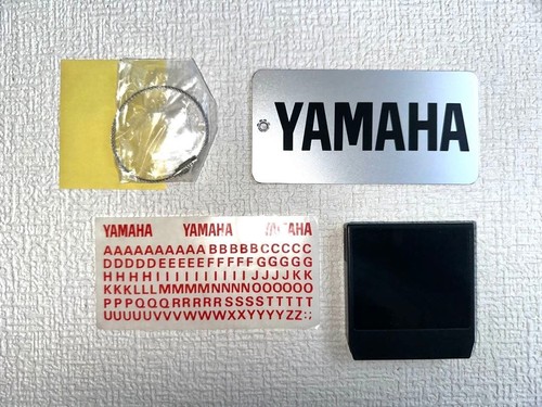 Yamaha dx7 owner plate set - yamaha, ii