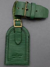 LOUIS VUITTON EPI ADRESSANHÄNGER NAMENSSCHILD TASCHE BAG NAME TAG ID ANHÄNGER
