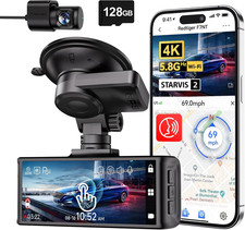 Redtiger dashcam auto - 4k,
