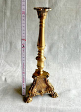 ANTIK *  Altarleuchter aus Messing * Kerzenhalter Leuchter * Alter unbestimmt