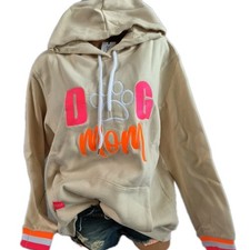 Zwillingsherz Sweatshirt Pullover Hoodie Damen "Dog Mom" S bis 2XL (1 587) NEU