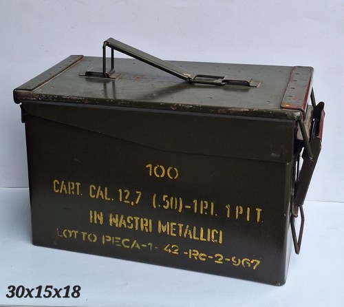 Militaria munitionskiste cal - militaria,