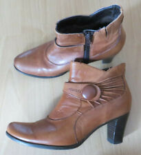 CAPRICE LederStiefelette cognac Gr. 36