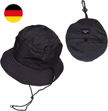 BUDUBIBI Verstellbarer Regenhut Herren Wasserdicht, Fischerhut Damen Anglerhut B