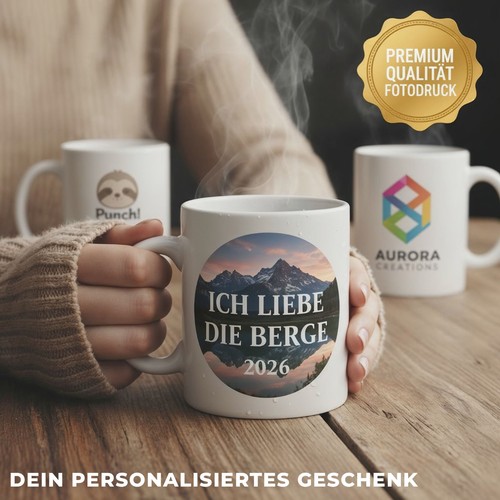 Fototasse mit bild text - mit, &