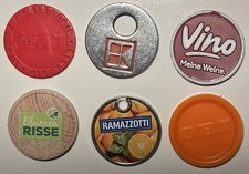 EKW Chip Einkaufswagenchip 6 Stück mit Reklame