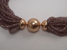 Traumhaftes Farbstein Collier Jörg Heinz Granat Wechselschließe 750 Gold