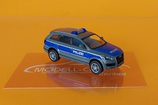 Wiking 013308 Audi Q7 Polizei