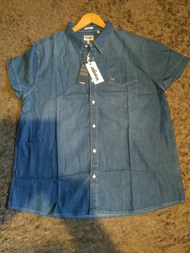 Wrangler jeanshemd kurzarm - wrangler,