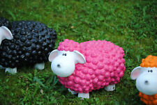 Lustiges Deko Schaf bunt Lamm