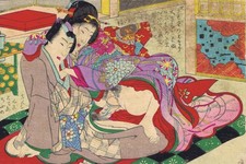 Shunga - Japan - Farbholzschnitt - Erotisch - Edo Periode - Kunisada